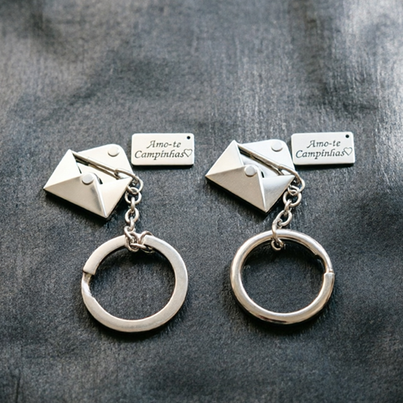 Custom Star Map - Can Open Envelope Custom Keychain llavero