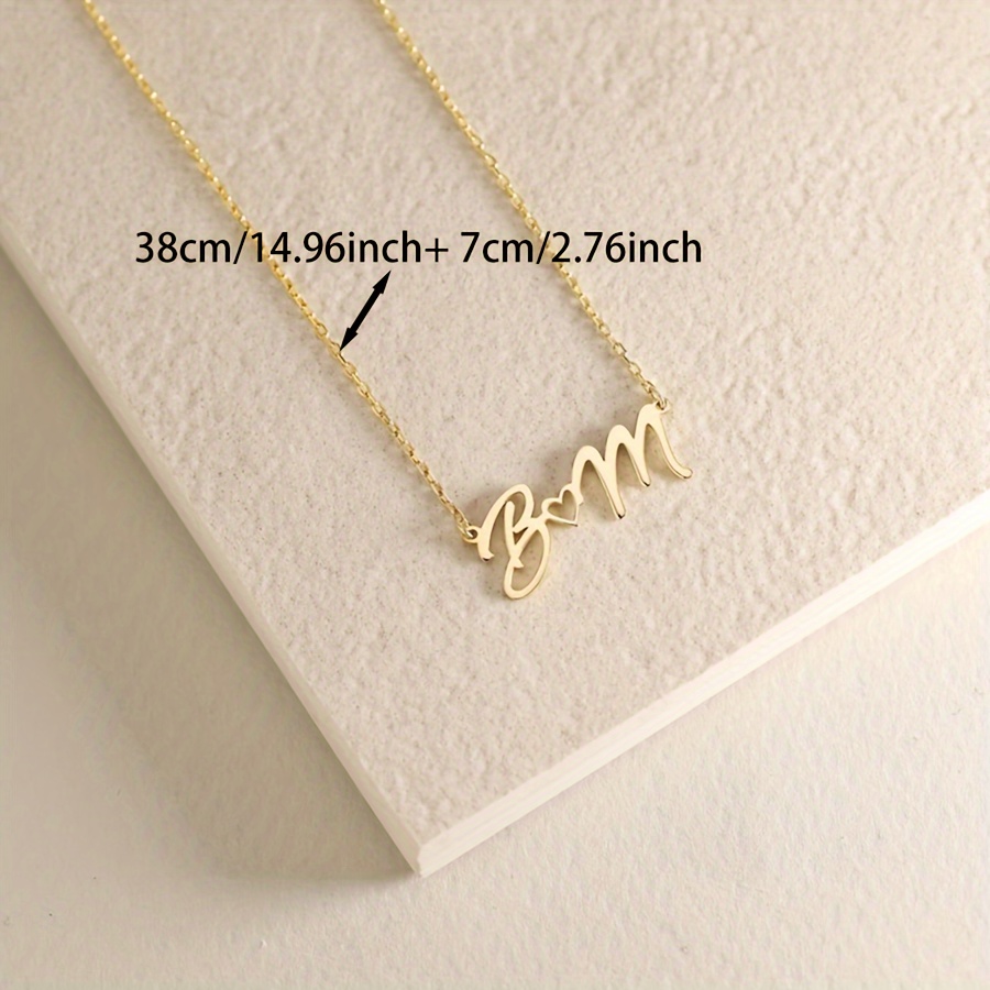 Custom Name Necklaces for Wome - đánh giá và giá Name Necklace Custom