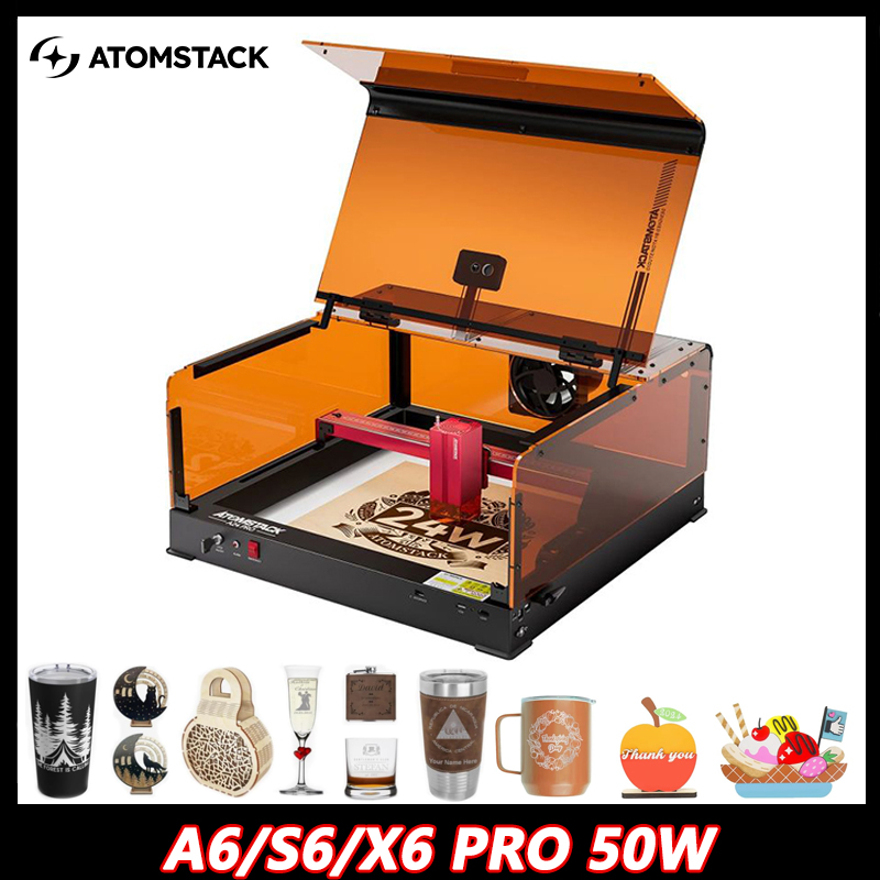 Atomstack A6 X6 Ultra 50W Lase - đánh giá và giá Engraved Wood Frame